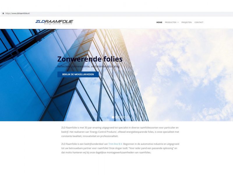 ZLD RAAMFOLIE WEBSITE ZLD RAAMFOLIE WEBSITE