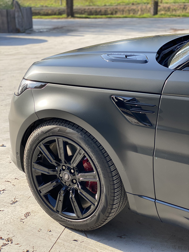 carwrap range rover sport