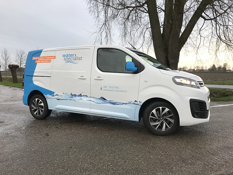 auto belettering Citroën Jumpy