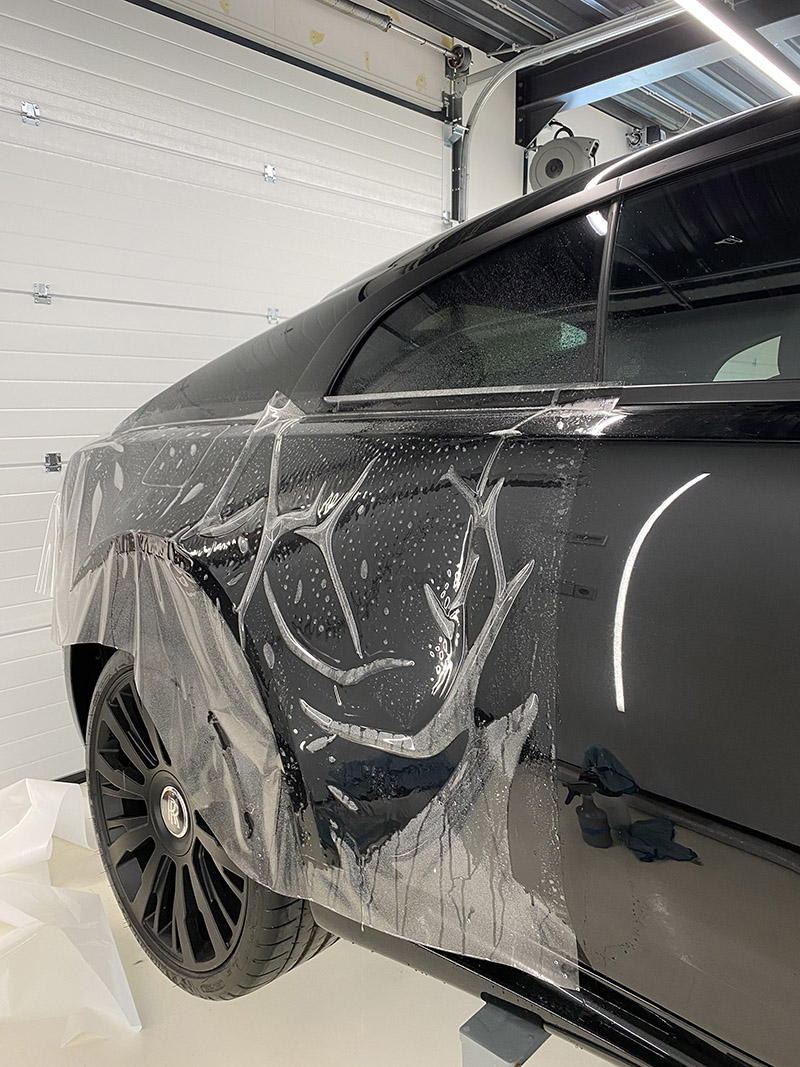 Paint Protection Film Rolls Royce Wraith