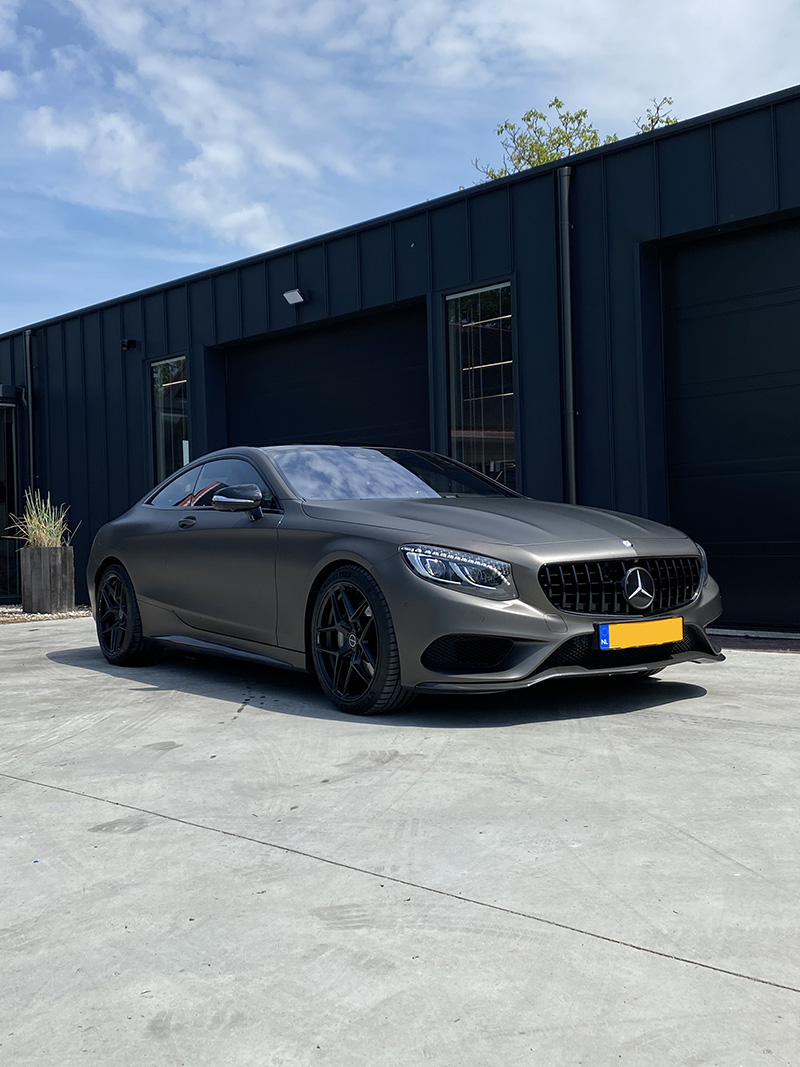 carwrap 3m mercedes s-klasse