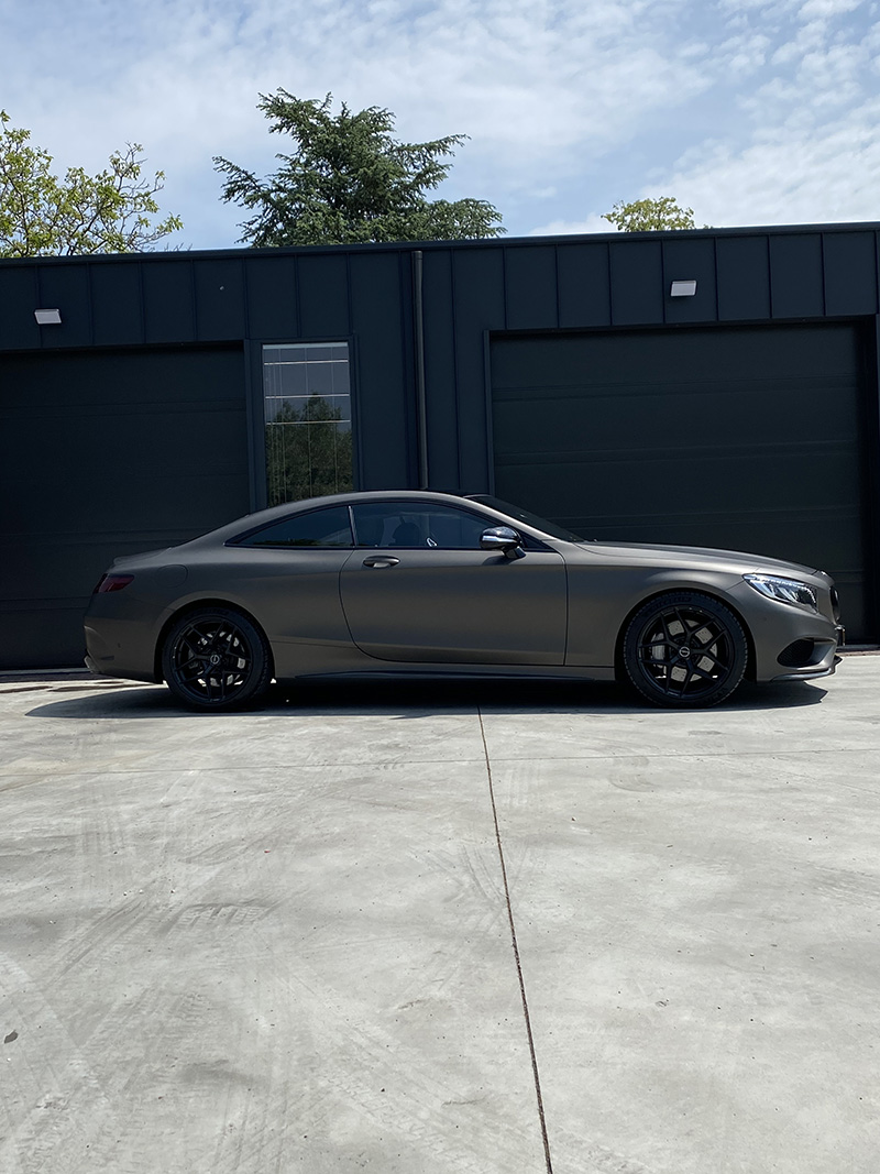 carwrap 3m mercedes s-klasse