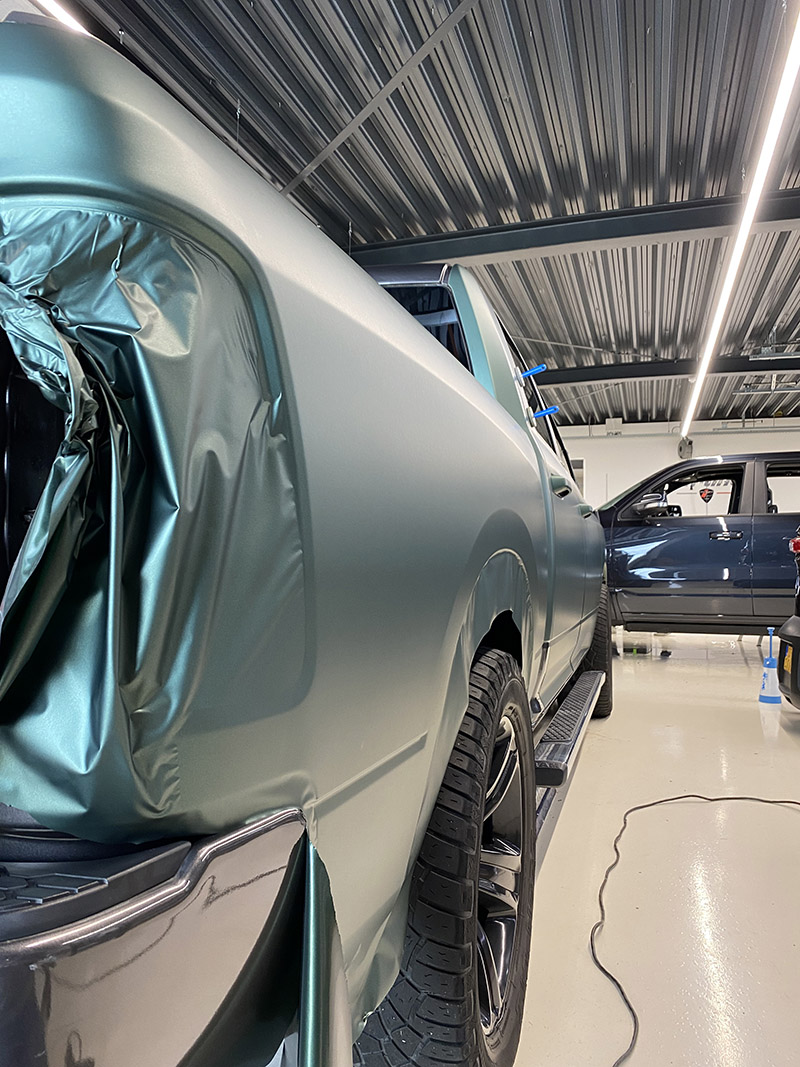 Dodge RAM carwrap 3M