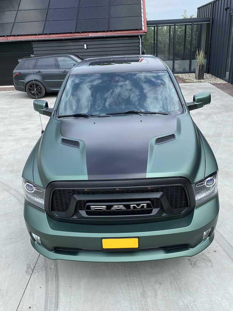 Dodge RAM carwrap 3M