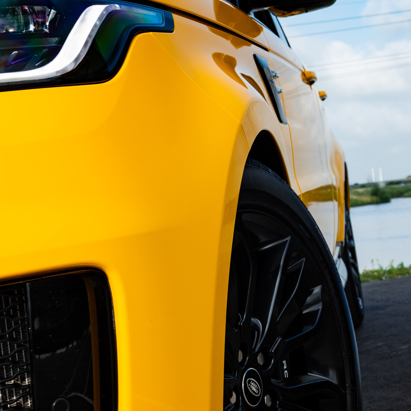 range rover sport sunflower yellow