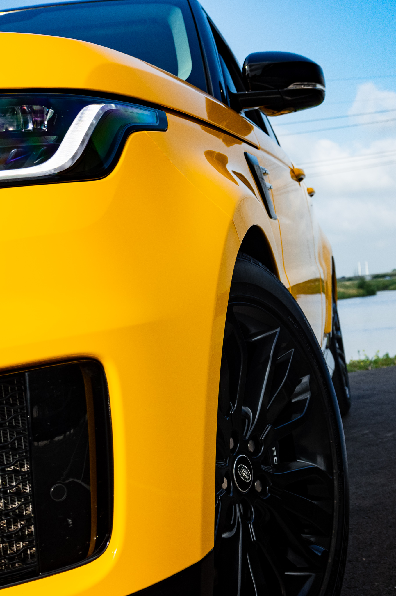 range rover sport sunflower yellow