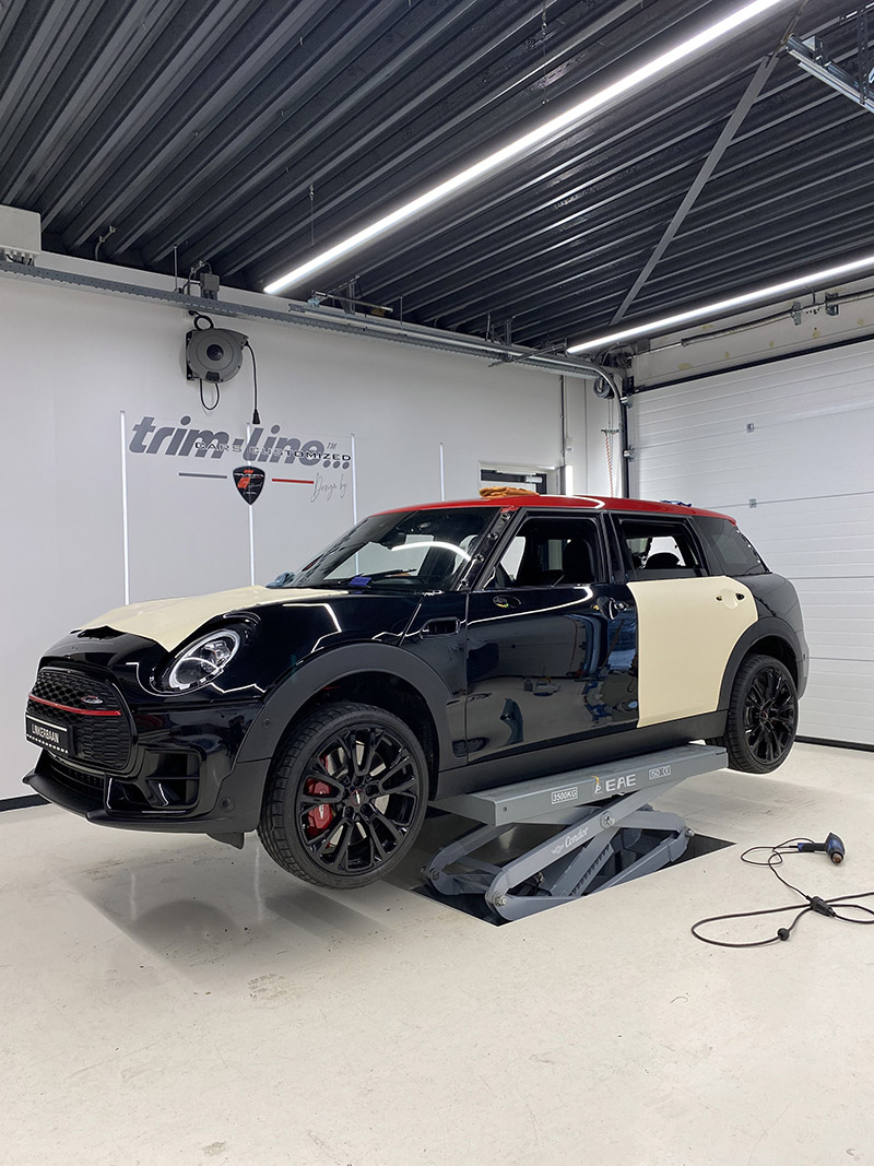 mini clubman carwrap 3m