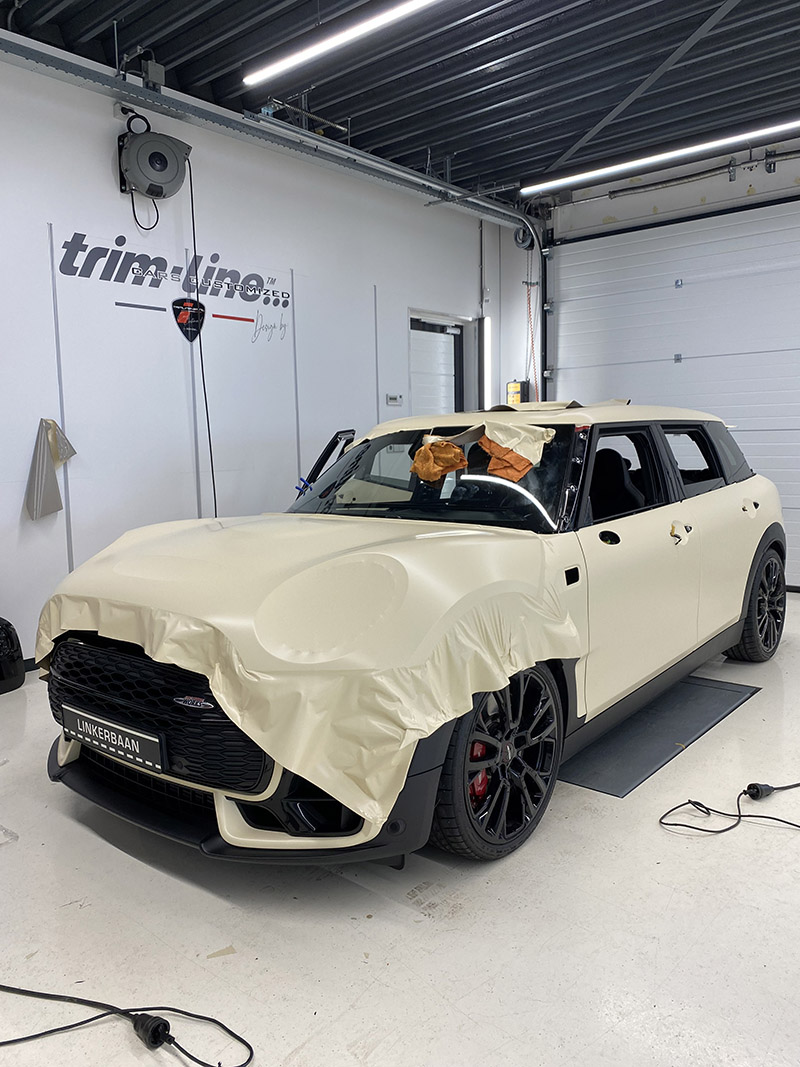 mini clubman carwrap 3m