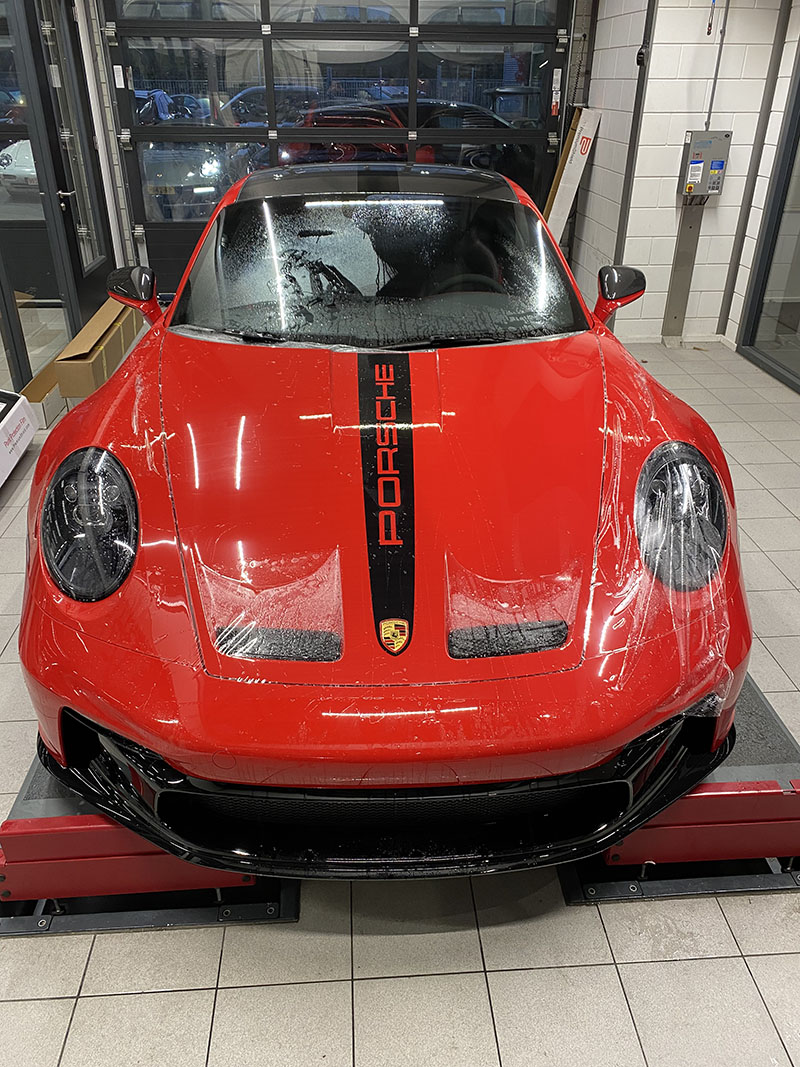 paint protection film porsche 911 gtr3