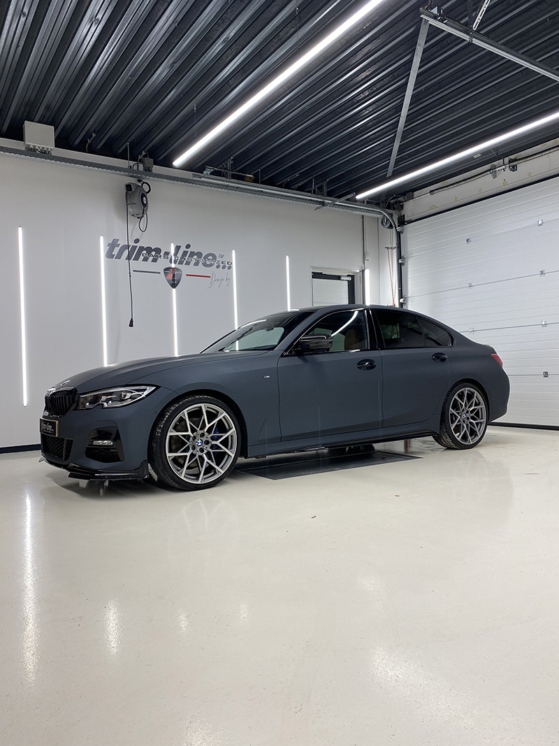 bmw 3-serie carwrap sott still dark