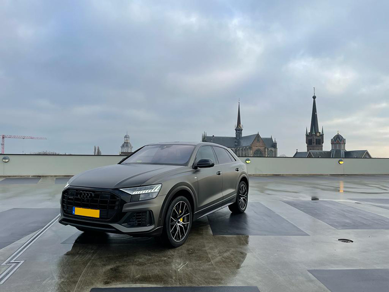 carwrap omega skinz audi q8 remklauwen tinten