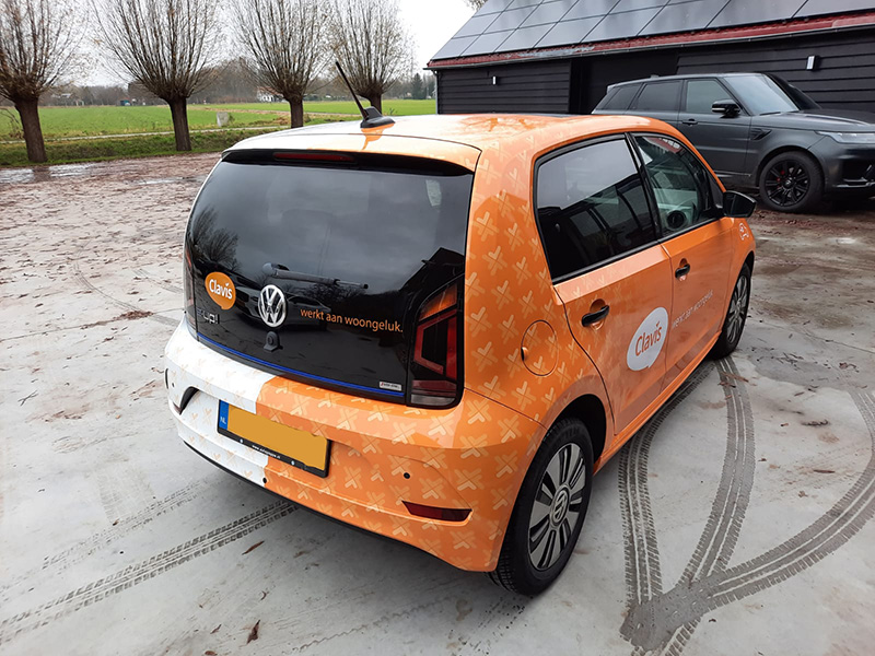 clavis wrap incl. belettering