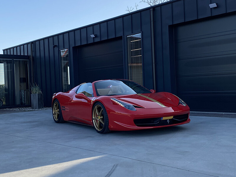 ferrari 458 lakbescherming trimline