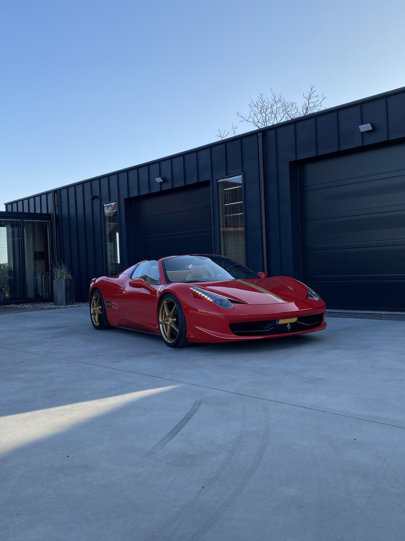 ferrari 458 lakbescherming trimline