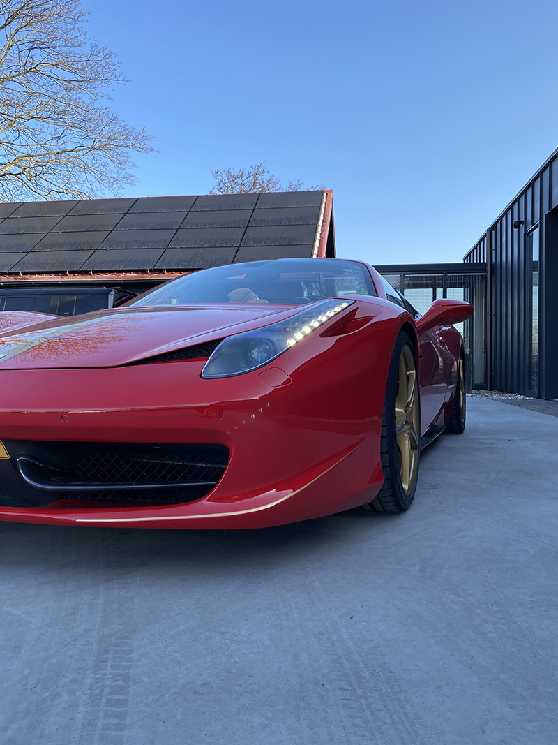 ferrari 458 lakbescherming trimline