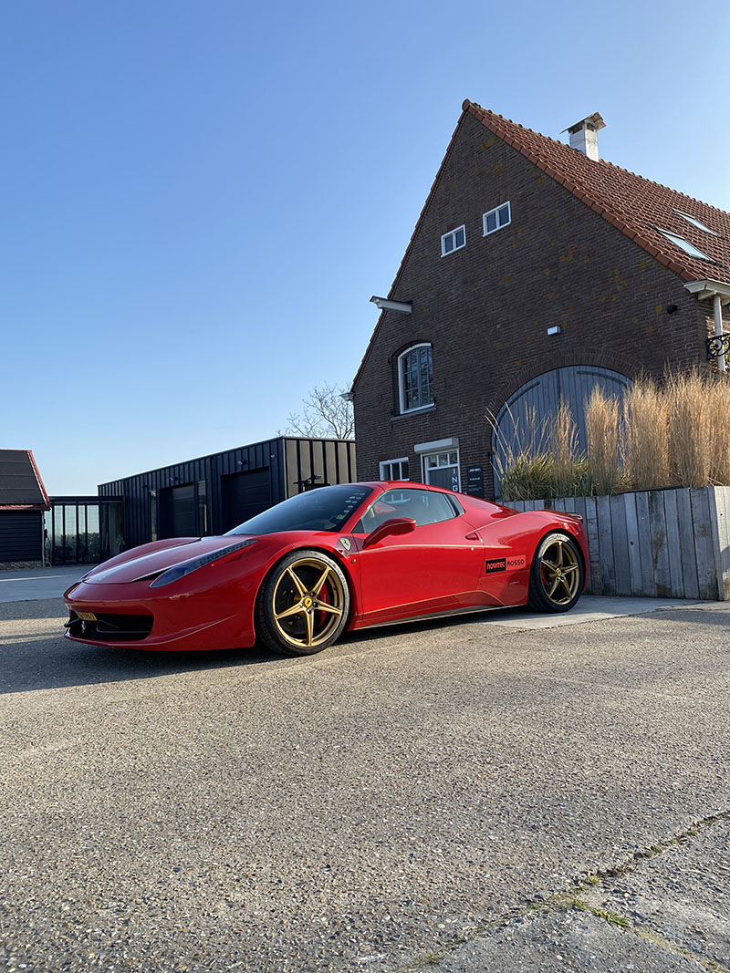 ferrari 458 lakbescherming trimline