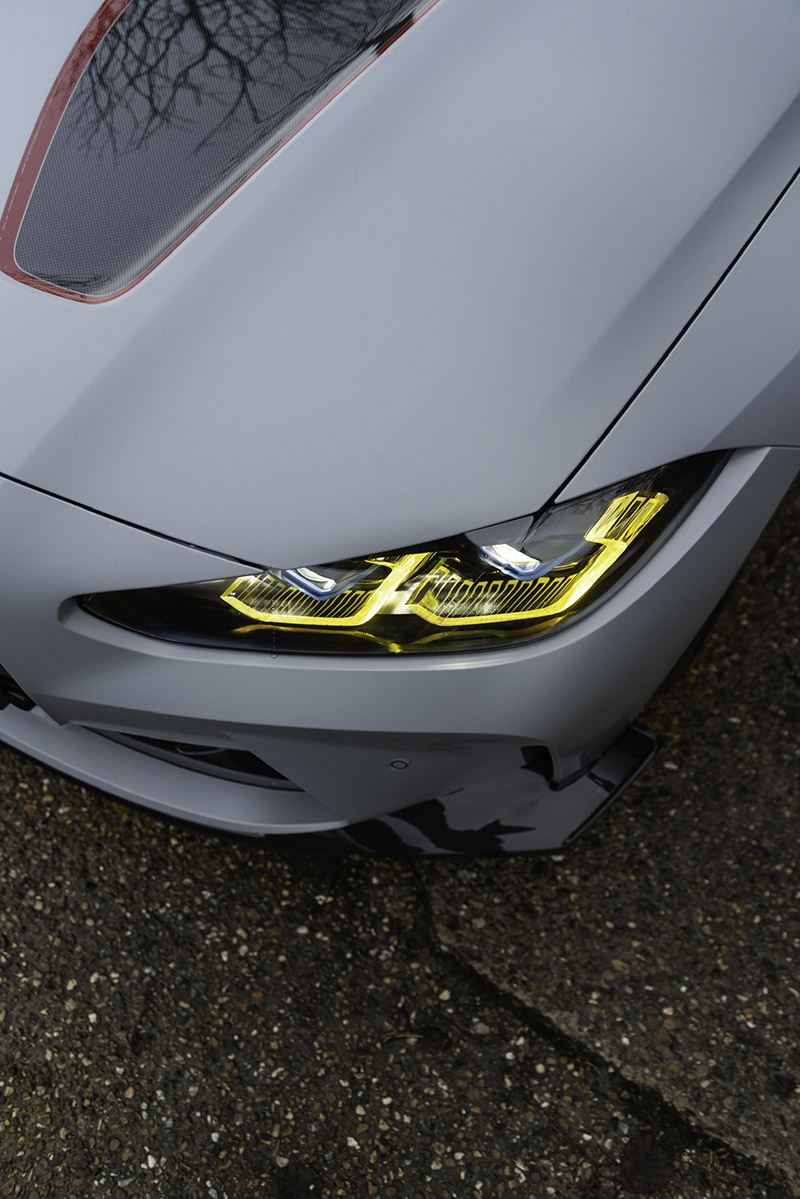 BMW M4 compleet Satin Paint Protection Film incl. cabron + voorruit PPF + glascoating