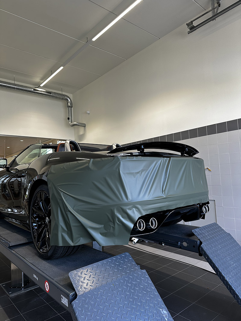 ftype carwrap mat military green 3m trimline