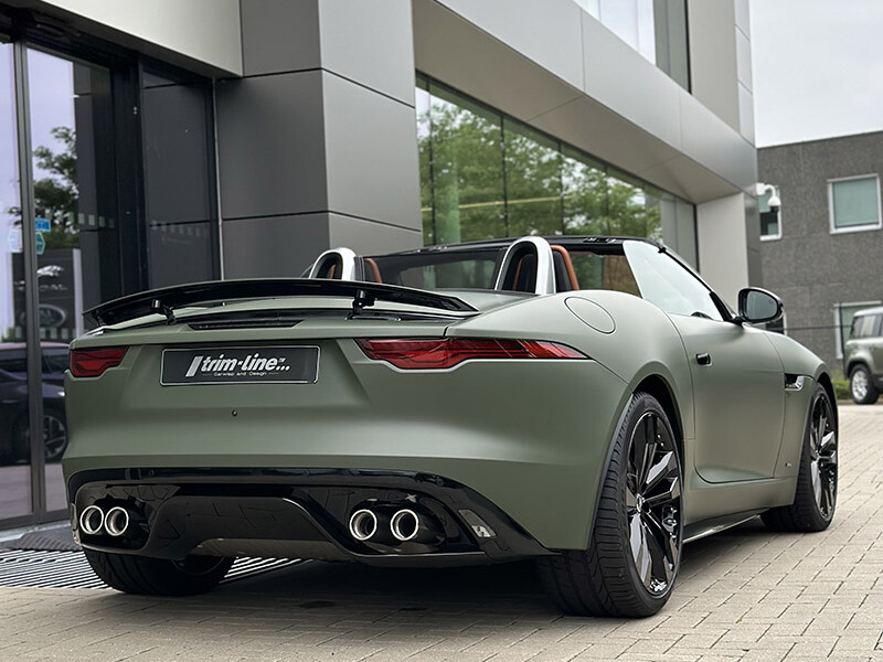 ftype carwrap mat military green 3m trimline