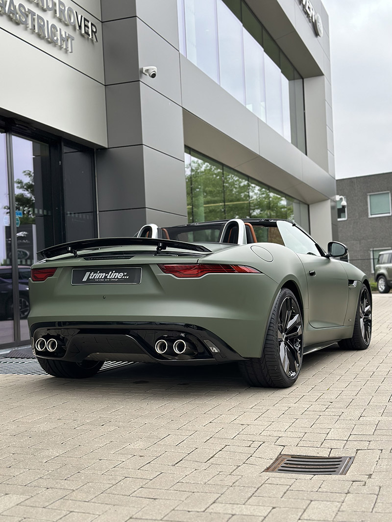 ftype carwrap mat military green 3m trimline