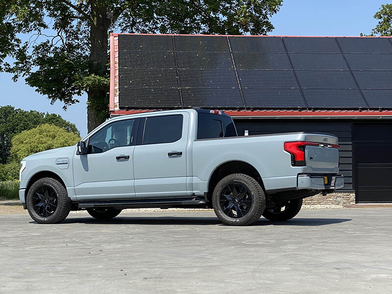 ford f150 satin battleship grey 3m trimline