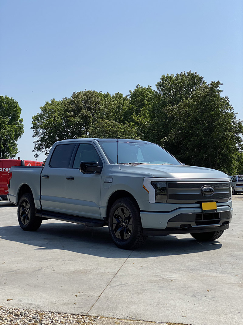 ford f150 satin battleship grey 3m trimline