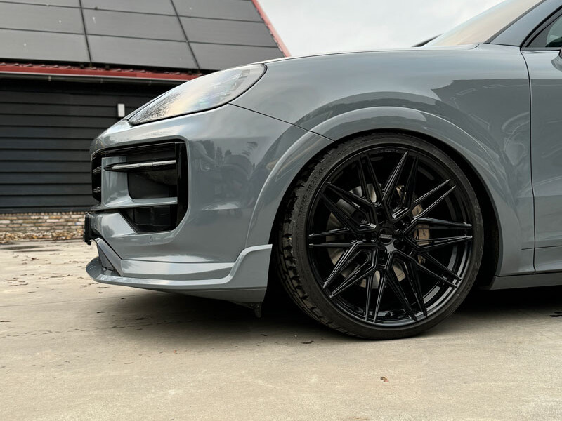 Porsche Cayenne, Techart voorlip, Carbon Striping