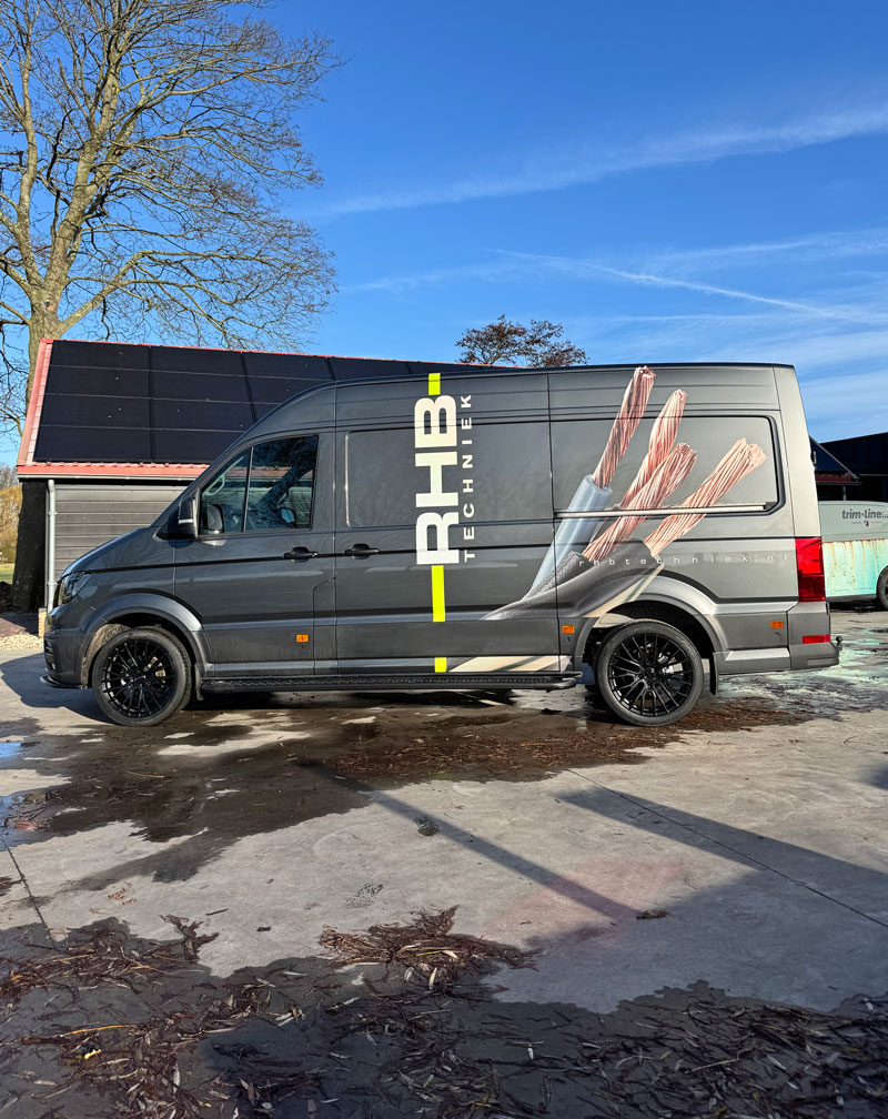 RHB techniek, belettering, fullcolor,